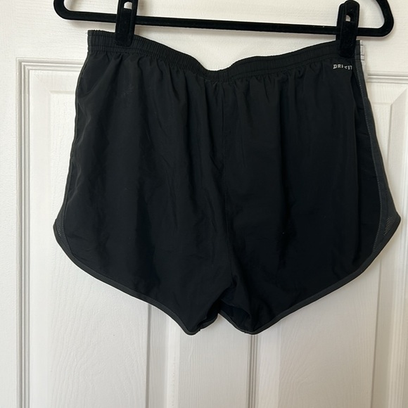 Nike Dri Fit Running Shorts - Black/Grey/White - Picture 3 of 4